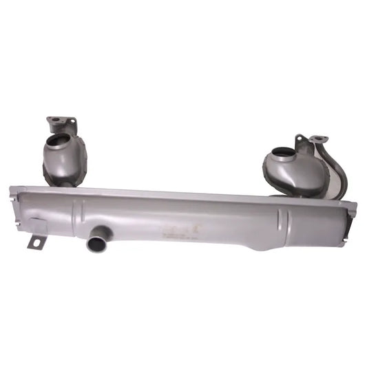 Exhaust Silencer for 1500-1600 engines: T2 Bay (1968-1971), T2 Split Bus (1963-1967)