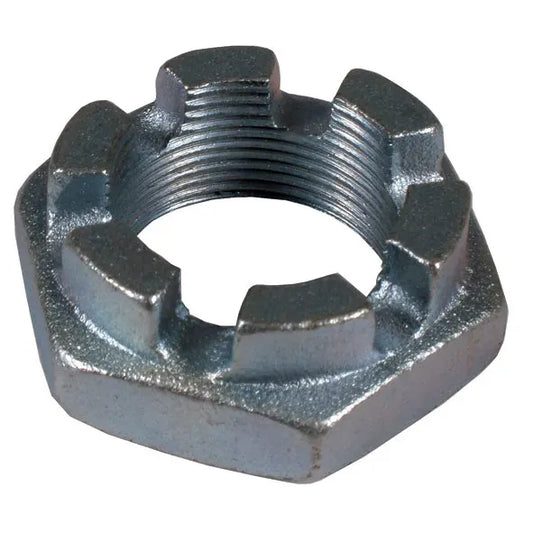 Castle Nut with 46mm Head for Rear Hub: T2 Bay (1968-1979), T25 (1980-1991), T2 Split Bus (1964-1967)