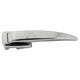 Cab Door Handle Non-Locking Chrome: T2 Split Bus (1961-1964)