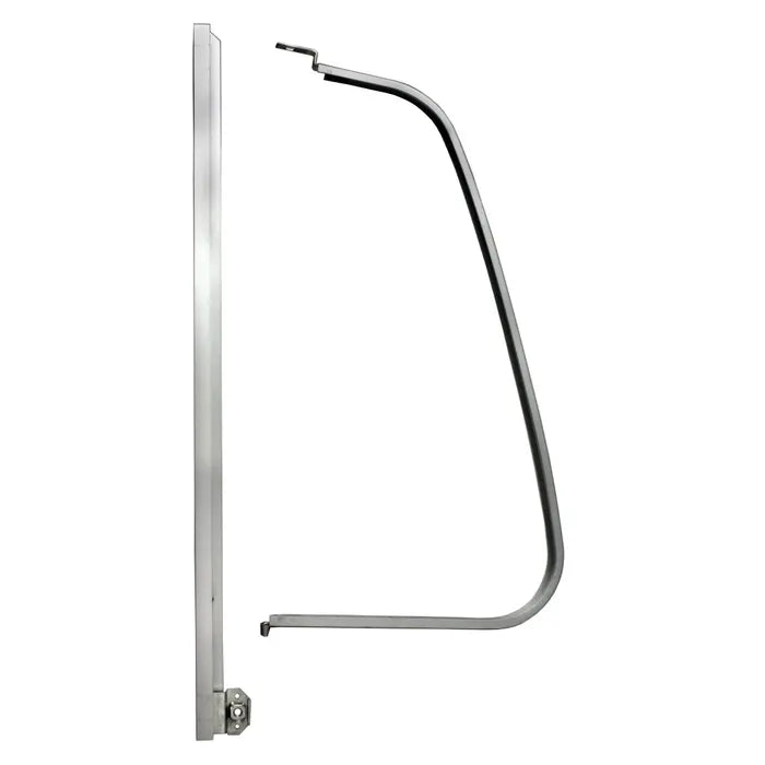 Right Fixed Quarter Light Frame Aluminium 2 Piece: T2 Bay (1968-1979)