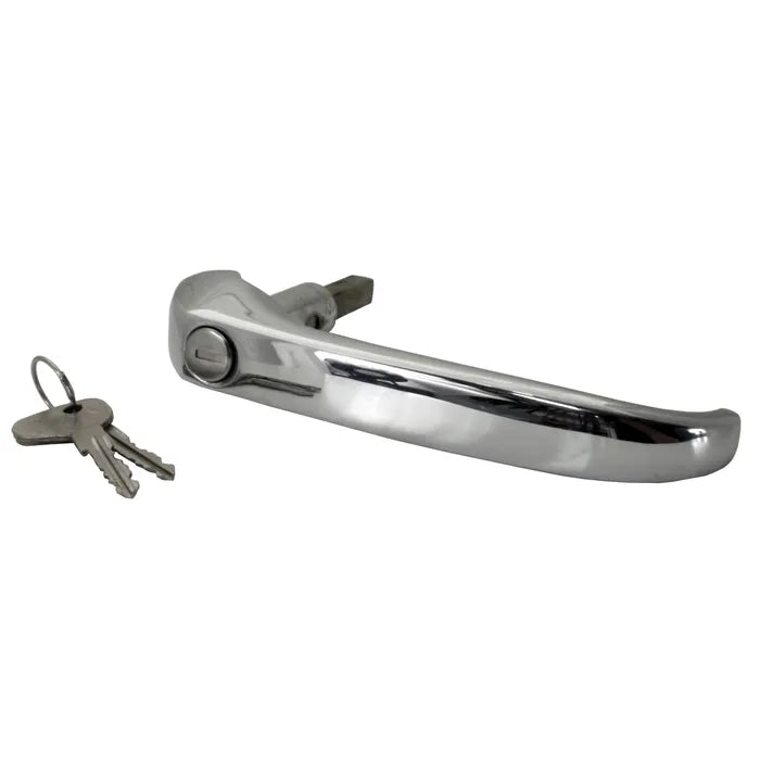 Sliding Door Exterior Handle Chrome: T2 Bay (1968-1973)