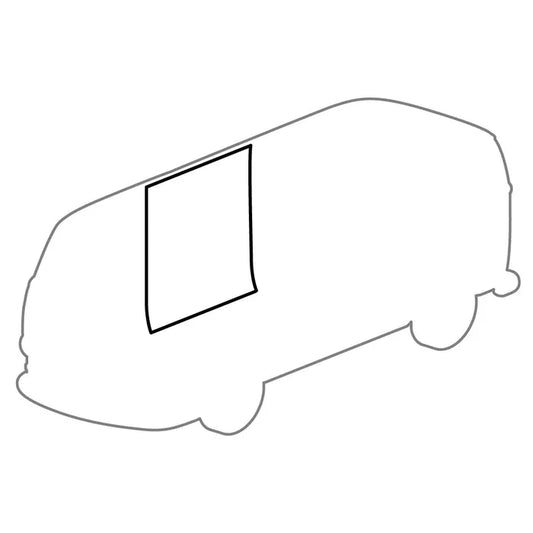 Sliding Door Seal Right: LHD T2 Bay (1968-1979)