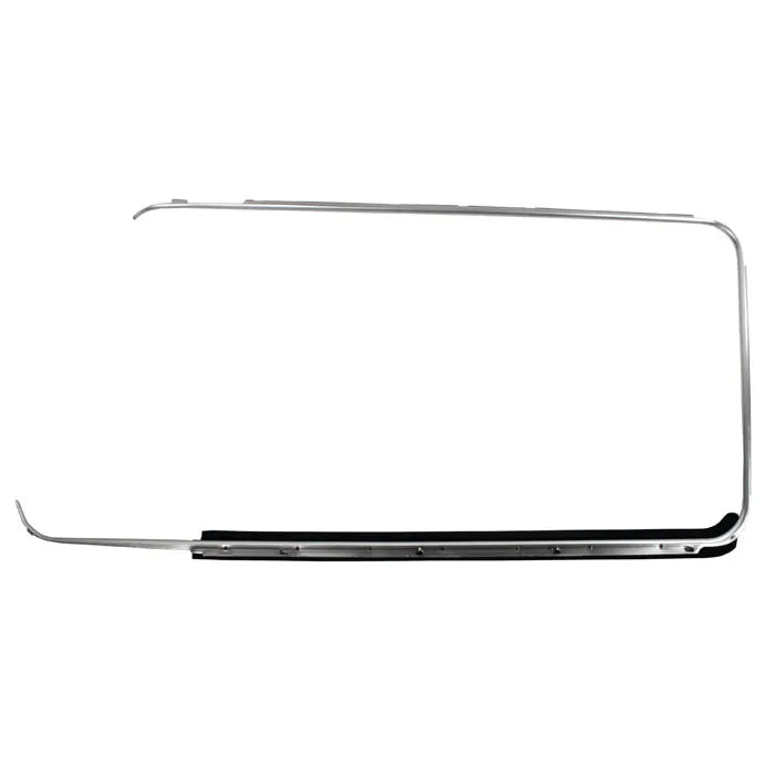 Outer Window Aluminium Trim with Scraper Left: T2 Bay (1968-1979), Brazil Kombi (1997-2014)