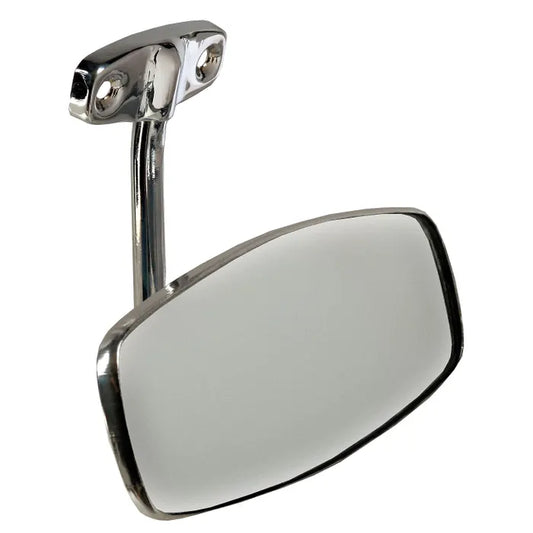 Interior Rear View Mirror finished in Chrome: T2 Split Bus (1964-1967)
