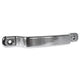 Interior Door Pull Handle, Chrome: T2 Split Bus (1966-1967)