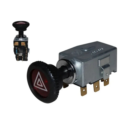 Hazard Warning Light Switch: Beetle (1968-1979), T2 Bay (1968-1979), T2 Split Bus (1964-1967)