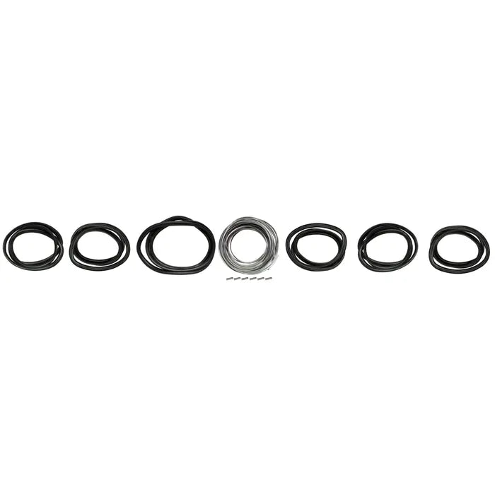 Window Seal Set, Chrome Trim : T2 Bay (1973-1979)