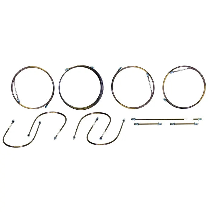 Brake Pipe Set 11 Piece Copper Nickel: T25 (1980-1983)