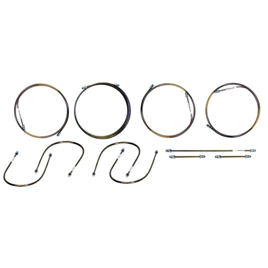 Brake Pipe Set 11 Piece Copper Nickel: T25 (1980-1983)