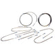Brake Pipe Set, Copper Nickel: T25 (1986-1992)