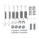 Rear Brake Shoes Fitting Kit VW T25 1979–1990 45mm pin