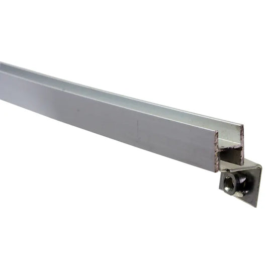 Left Fixed Quarter Light Upright Bar Aluminium: T25 (1980-1992)