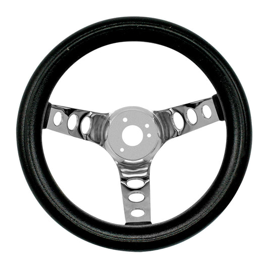 Steering wheel 3 spokes, 10 inch