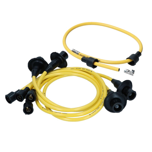 Ignition wire set Type1 copper - yellow, 60cm distributor cable