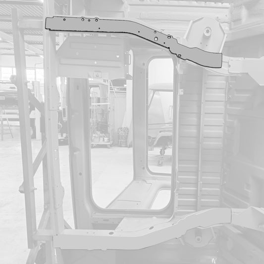 Chassis section underside rear, right T25 Bus 05/79-07/92