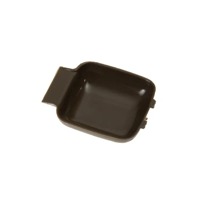 Interior Door Handle Finger Plate, Black: Beetle (1967-1979), T2 Bay (1974-1979), Karmann Ghia (1967-1974)