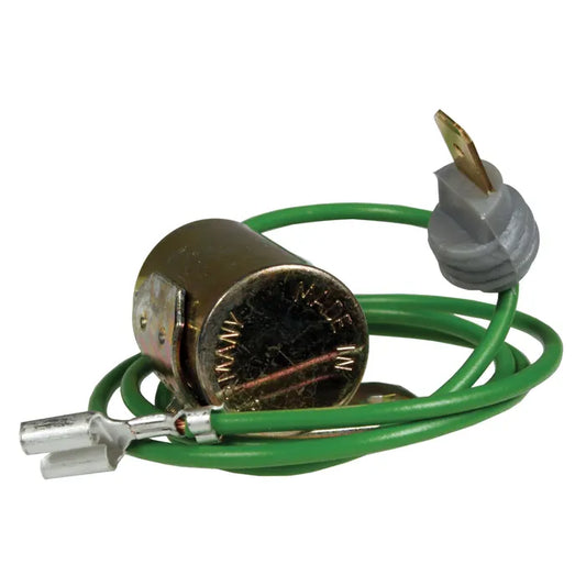 Bosch Condenser for 1200-1600cc Distributor with Round Hole: Beetle (1961-1973), T2 Bay (1968-1970), T2 Split Bus (1964-1967)