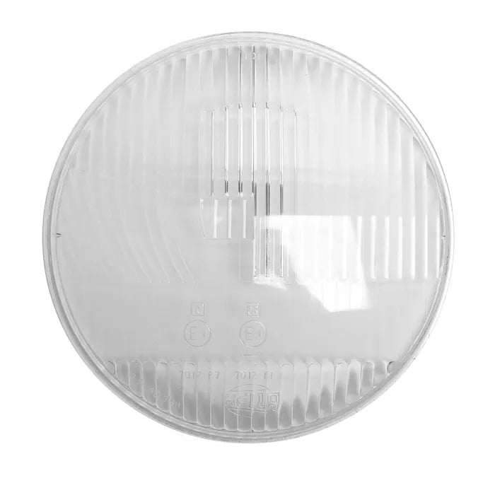 Genuine Hella Headlight Lens for Right Hand Drive: Beetle (1968-1973), T2 Bay (1968-1973), Type 3 (1968-1973)