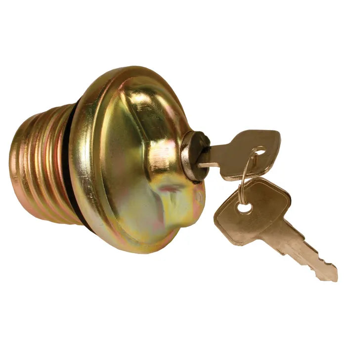 Fuel Filler Cap Locking with 2 Keys: Beetle (1972-1979), Karmann Ghia (1972-1974), Type 3 (1972-1973)