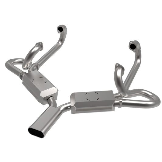 Exhaust Sebring 43mm 13-1600cc 'Vintage Speed' without pre-heat risers / stainless steel