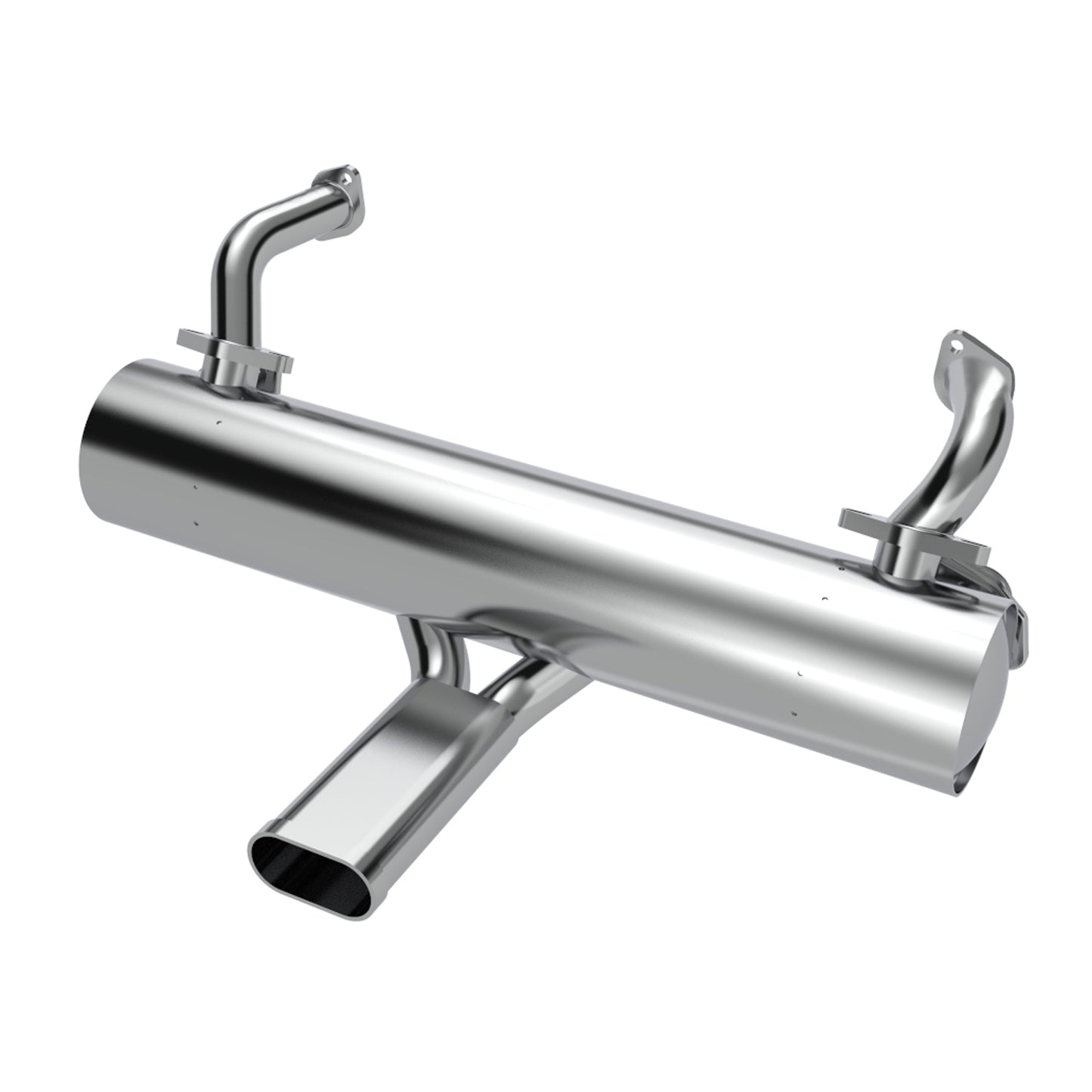 Exhaust 'Sebring Style', without pre-heat risers