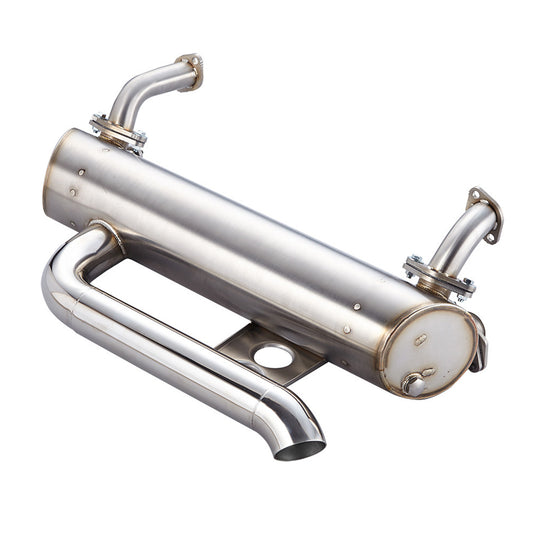 Exhaust 'Extrame lowerd', without pre-heat risers