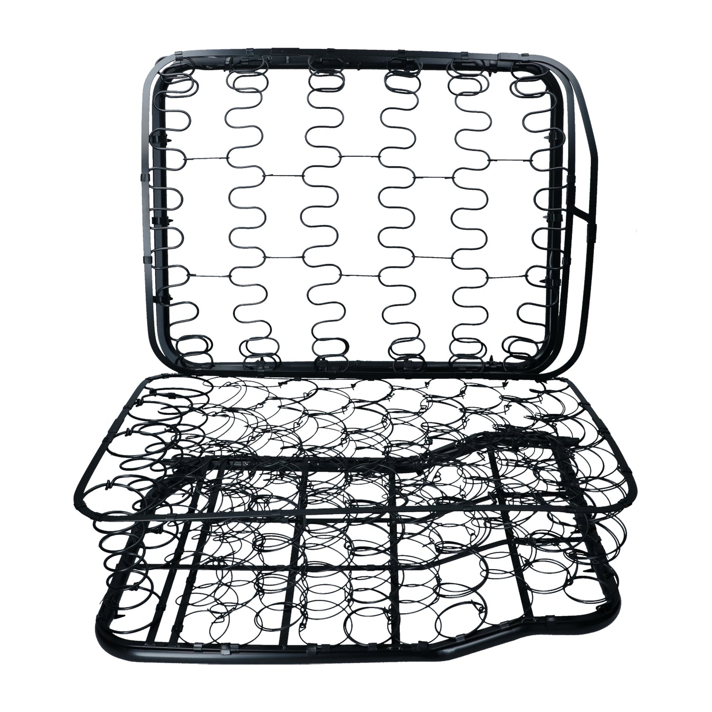 Front seat frame driver, walkthrough bottom and back