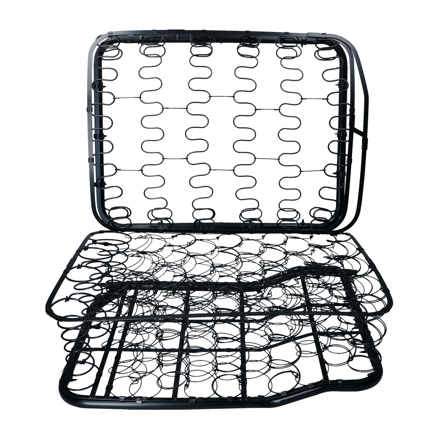 Front seat frame driver, walkthrough bottom and back