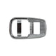 Interior Door Lock Pull Surround, Chrome: T2 Bay (1969-1973), Karmann Ghia (1969-1973), Beetle Cabrio (1971-1973)