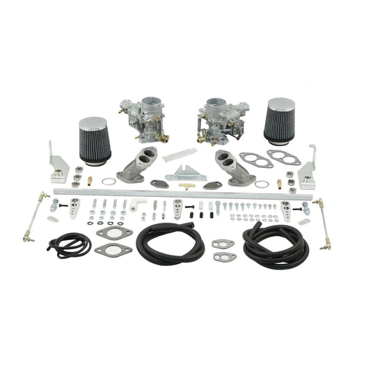Empi Dual Weber 34 ICT Carb Kit (Twin Port) VW Beetle 1600cc 1971–1979 VW T2 Bay 1600cc 1971–1979