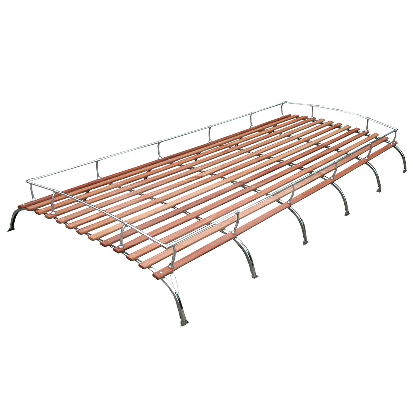 Roof rack 6 bows, Stainless steel