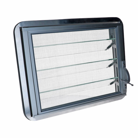 Westfalia louvre window, complete Split Bus -07/67