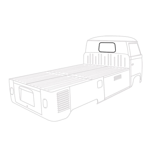 Rear window seal, Pick up, each