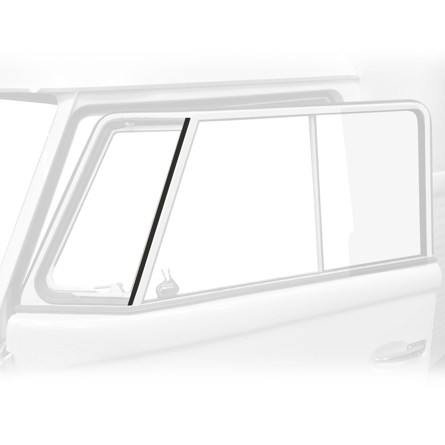 Vent wing flap seal, L/R, as pair