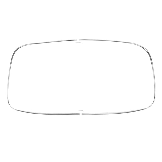 Window moulding for rear window 'Deluxe' (alu trim) - Squareback