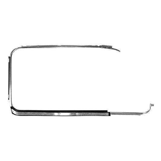 Scraper+ chrome moulding, left