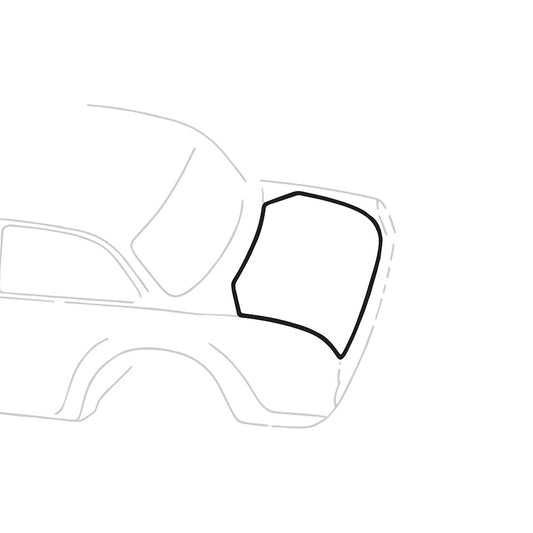 Rear deck seal - Notchback