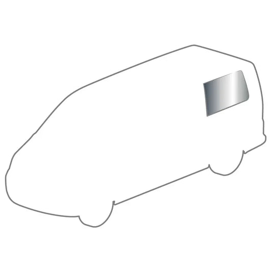 Rear Fixed Side Window Tinted Glass Left for Short Wheel Base T5 (2004-2015), T6 (2016-2020)