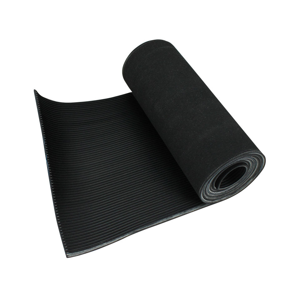 Running board mat black / split window beetle