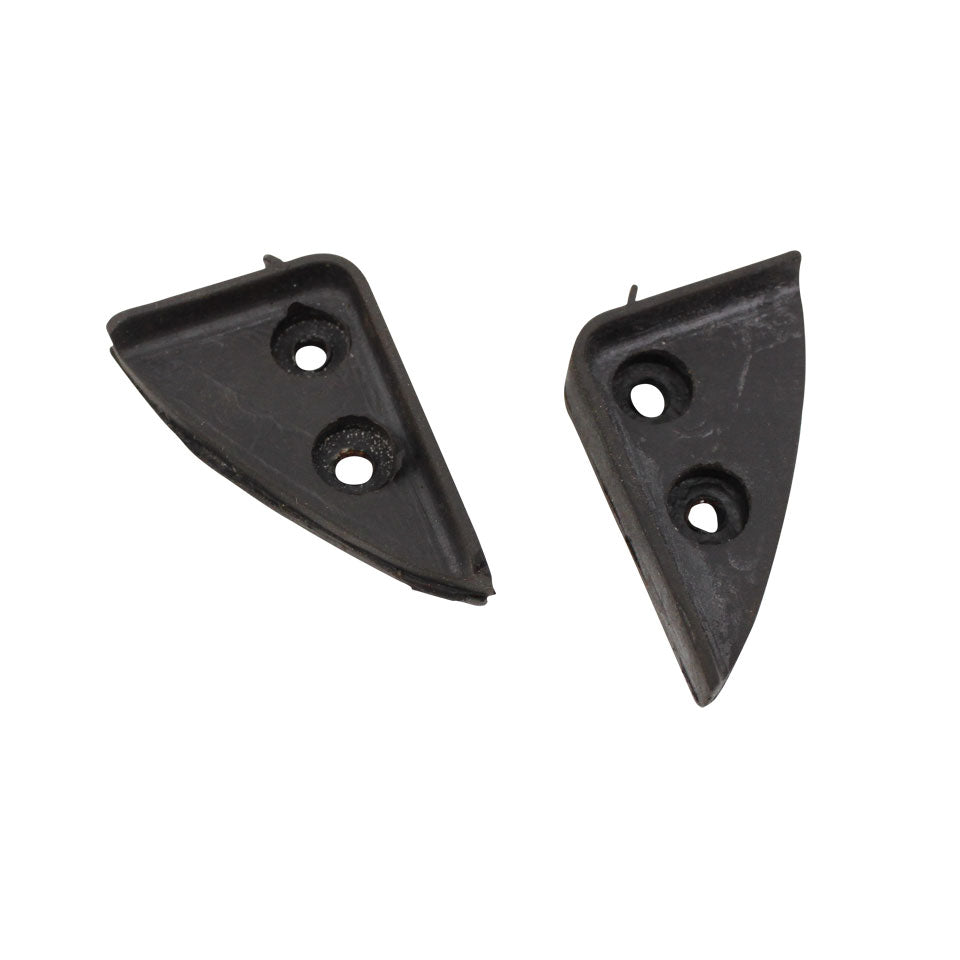 Convertible top front corner seals, L/R, as pair