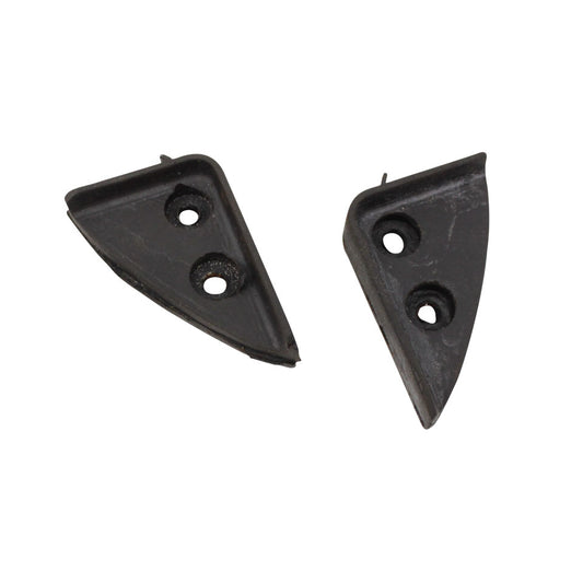 Convertible top front corner seals, L/R, as pair