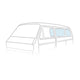 Rear window, heated