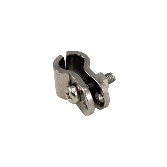 Mirror clamp, stainless steel