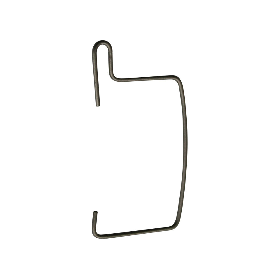 Clip for plastic cover central sliding door hinge