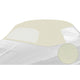 Convertible outer hood, Vinyl, white