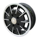 Wheel Gasburner, polished/black, 5 lug (5x130), 5.5 x 15", ET +35