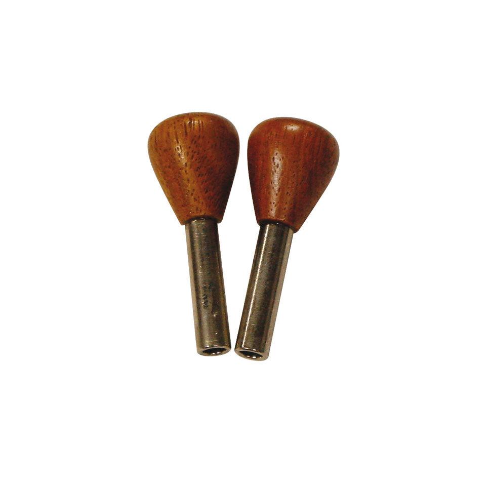 Door lock pulls Rosewood 'Flat4'
