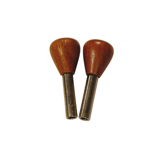 Door lock pulls Rosewood 'Flat4'