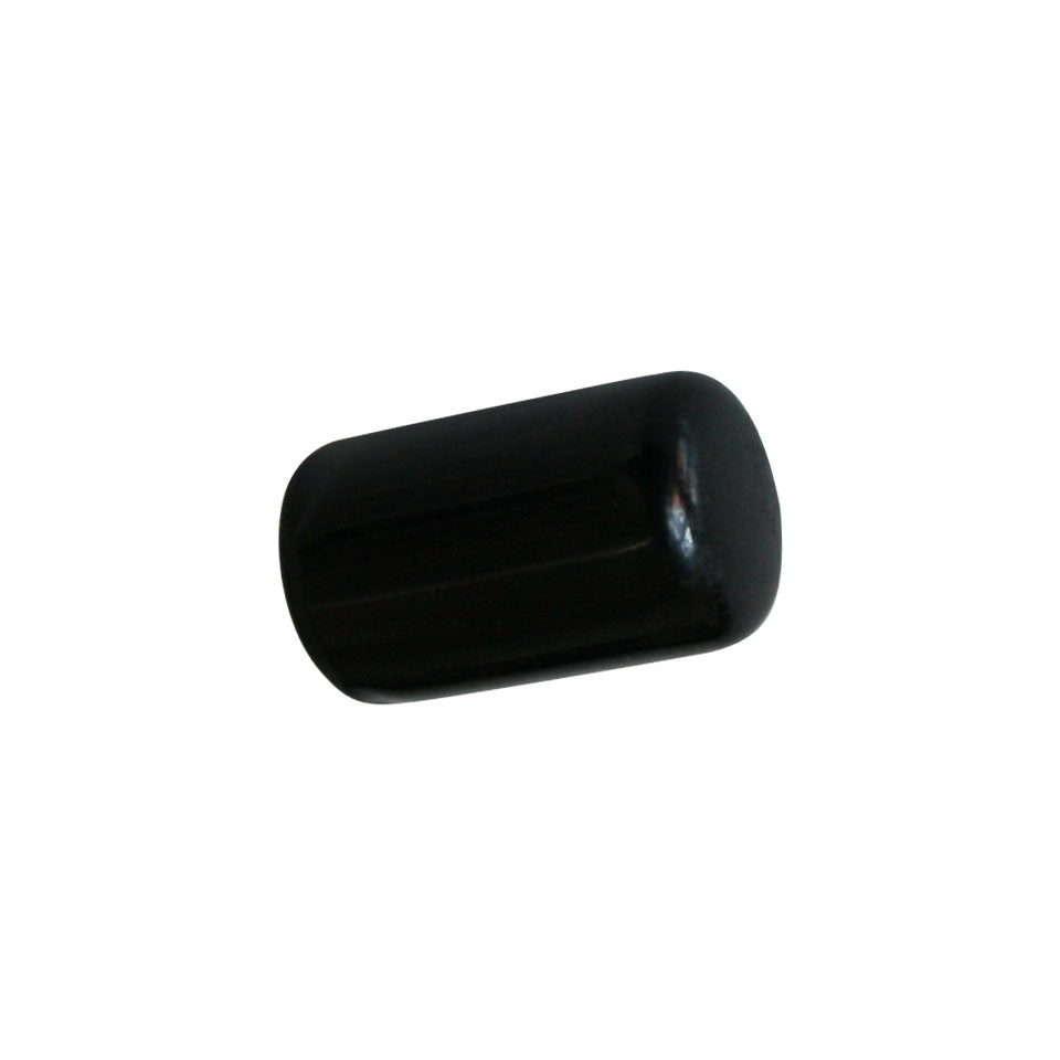Emergency brake button, black