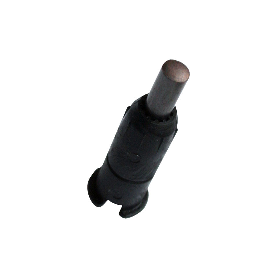 Carbon brush and holder for horn